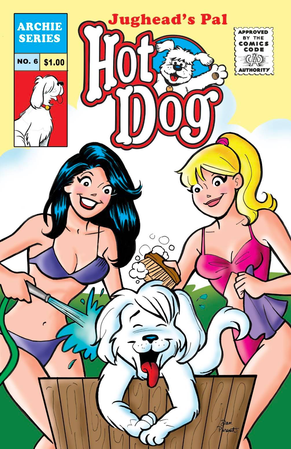 Archie Christmas one-shot Hot Dog variant