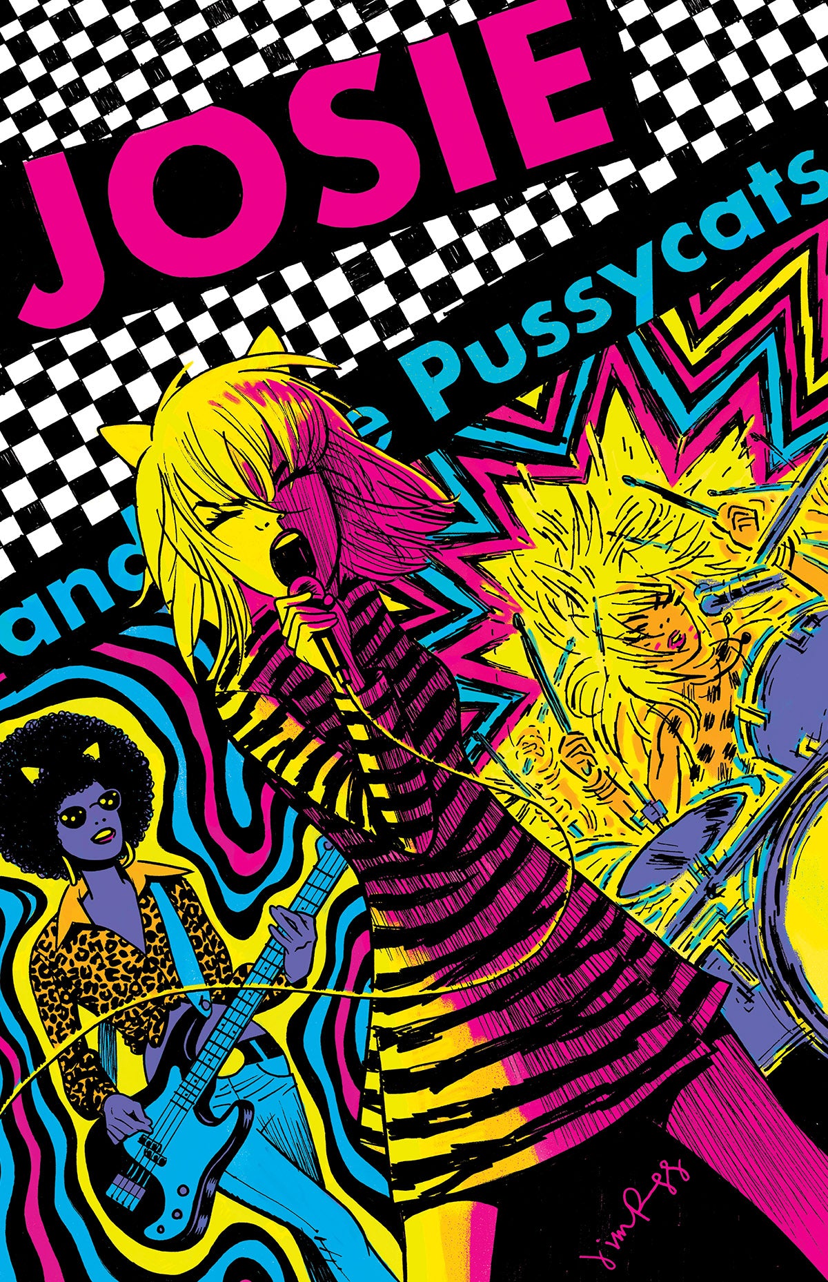 Josie and the Pussycats Anniversary Spectacular Jim Rugg neon variant