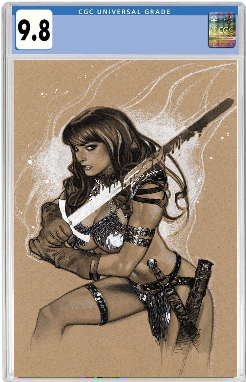 Red Sonja: Empire of the Damned #5 Adam Hughes OA variant CGC 9.8