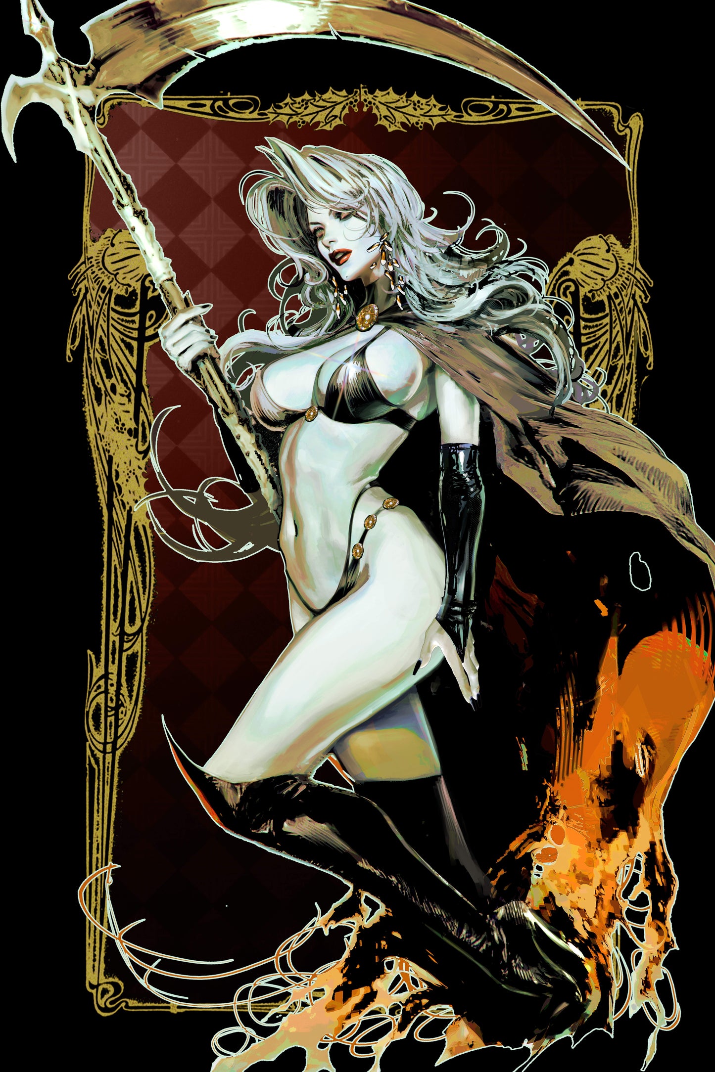 Lady Death: Savage Reign #1 - Sozomaika (Pearl Edition) LTD 66