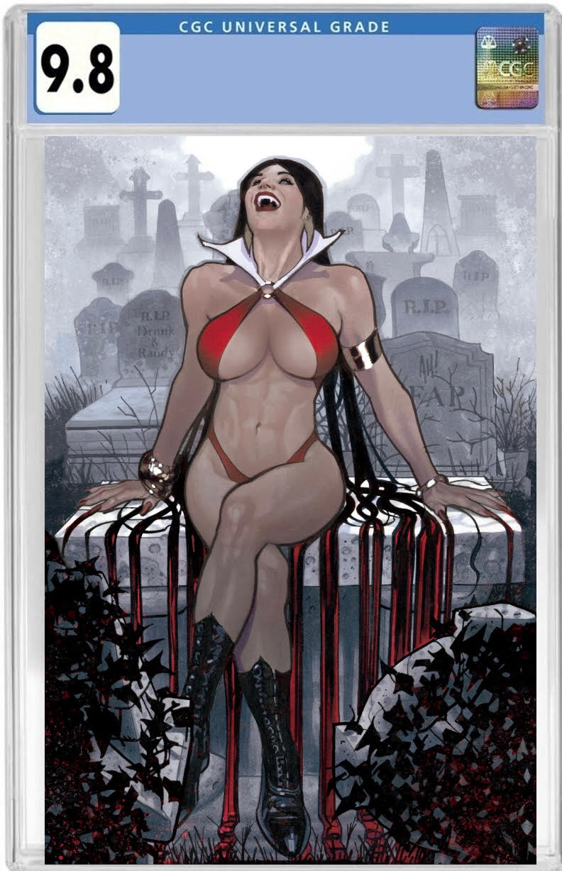 Vampirella Dark Reflections #1 Adam Hughes variant CGC 9.8