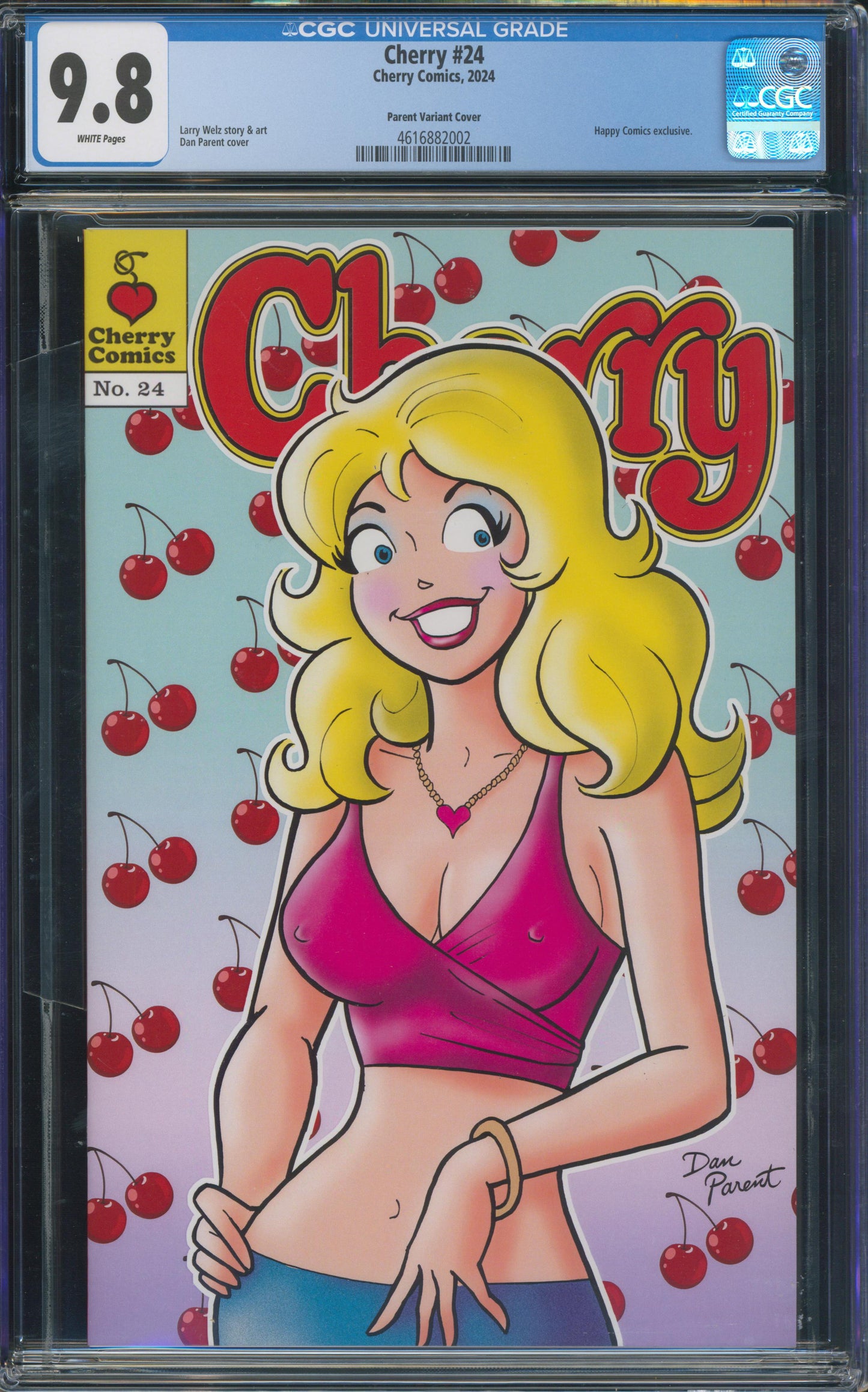 Cherry 24 Dan Parent variant CGC 9.8