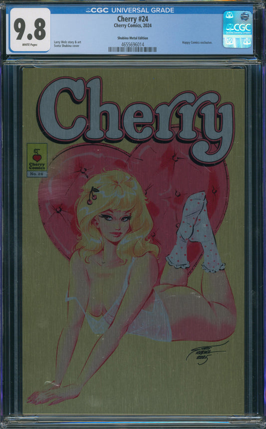Cherry #24 Sveta Shubina Subscription Series METAL variant CGC 9.8