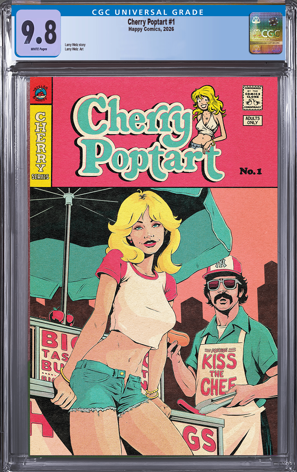 Cherry Poptart #1 FLOPS variant  CGC 9.8