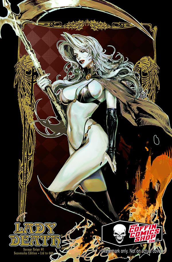 Lady Death: Savage Reign #1 - Sozomaika Trade Dress Edition LTD 666