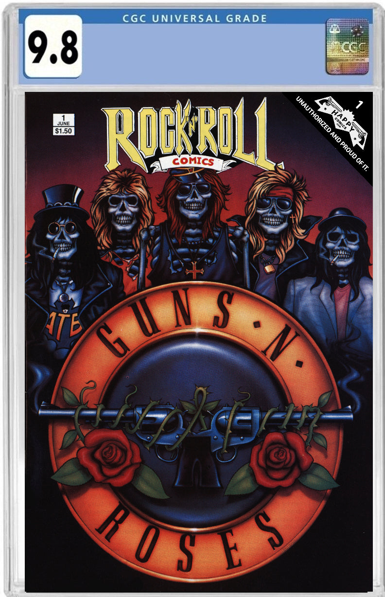 Rock N Roll Comics #1 foil variant CGC 9.8