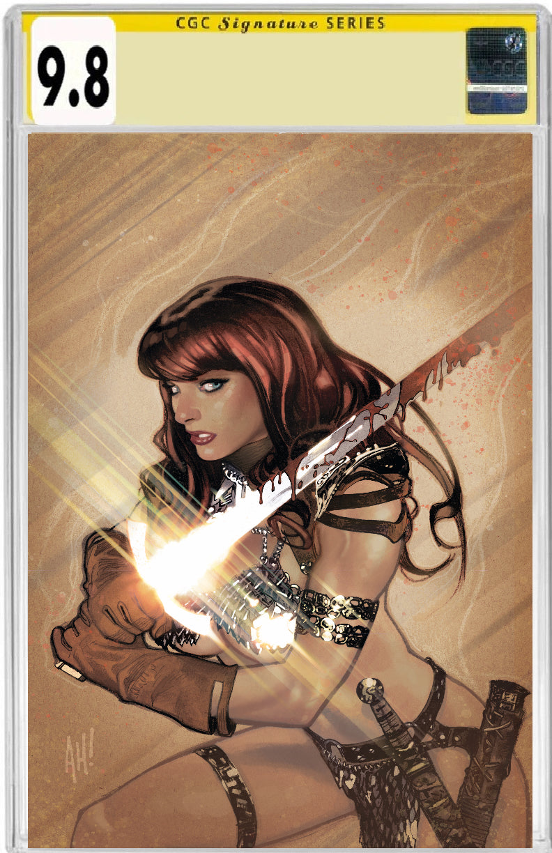 Red Sonja: Empire of the Damned #5 Adam Hughes variant CGC SS 9.8 signed Hughes