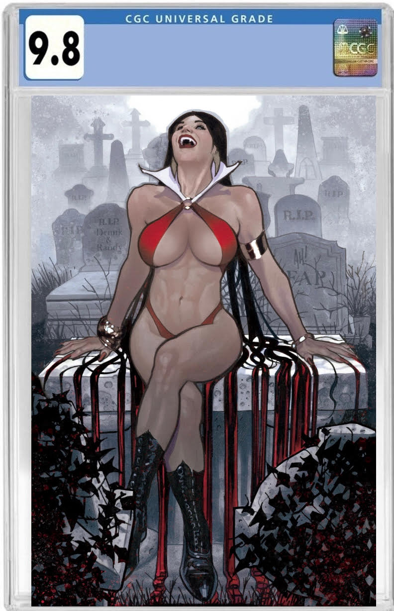Vampirella Dark Reflections #1 Adam Hughes variant  CGC 9.8