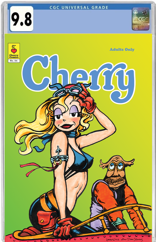 Cherry #24 Dave Stevens homage by Larry Welz variant